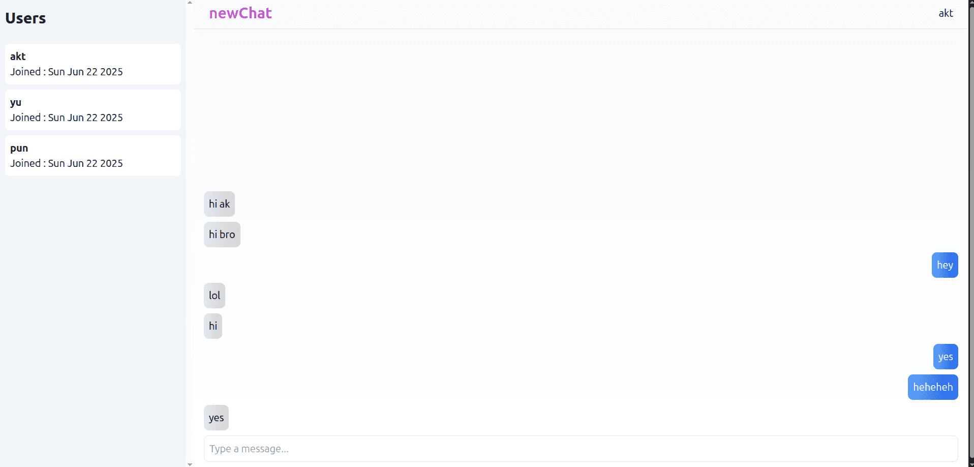 Real-Time Chat App
