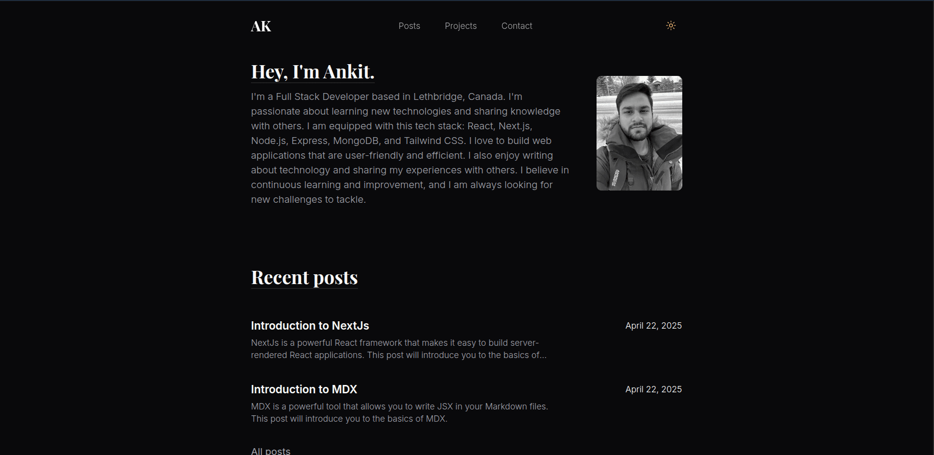 Portfolio Website